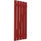 Ekena Millwork Americraft 5-Board (2 Batten) Wood Spaced Board-n-Batten Shutters w/ Z-Bar, ARW102SB519X77BRH, PR ARW102SB519X77BRH - alternate 5